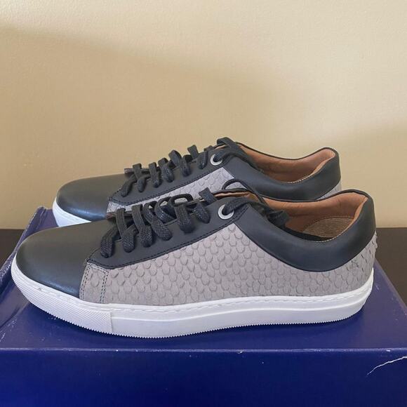 Brothers United Men's Leather Fashion Sneaker - Picture 1 of 7